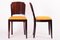 Art Deco French Ebony Dining Chairs by Jules Leleu, 1920s, Set of 6 5