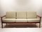 Dänisches Vintage Sofa aus Teak und Wolle von Komfort von Svend Ellekær für Komfort 1