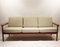 Vintage Danish Teak and Wool Sofa by Svend Ellekær for Komfort 1