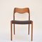 Danish Dining Chairs by Niels Otto Møller for J.L. Møllers, 1960s, Set of 4 1