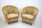 Italian Velvet Lounge Chairs, 1950s, Set of 2, Immagine 4