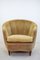 Italian Velvet Lounge Chairs, 1950s, Set of 2, Image 1