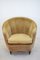Italian Velvet Lounge Chairs, 1950s, Set of 2 6