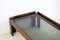 Mesa de centro italiana de vidrio ahumado y madera de Tobia & Afra Scarpa, años 60, Imagen 11