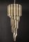 Vintage Italian Chandelier with 86 Smoked Glass Prisms, 1983, Image 13