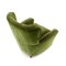 Mid-Century Italian Green Velvet Armchair, 1950s, Immagine 8