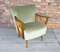 Fauteuil Club Scandinave en Tissu, 1950s 3