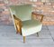 Scandinavian Modern Fabric Club Chair, 1950s, Image 3