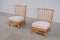 Scandinavian Modern Pine Lounge Chairs, 1950s, Set of 2 1