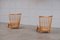 Scandinavian Modern Pine Lounge Chairs, 1950s, Set of 2 2