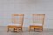 Fauteuils Scandinaves en Pin, 1950s, Set de 2 8