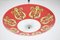 Red Glass Ceiling Lamp from Zukov, 1960s, Image 5
