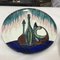 Italian Ceramic Mural Plates from Ceramiche Ariston, 1960s, Set of 2, Image 10