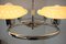 Art Deco Chrome Chandelier from Drukov, 1940s, Image 7