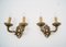 Mid-Century Brass Sconces, Set of 2, Image 2