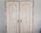 Antique Painted Wooden Wardrobe 2
