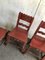 Antique Painted Wooden Dining Chairs, Set of 4, Image 2