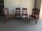 Antique Painted Wooden Dining Chairs, Set of 4, Image 8