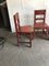 Antique Painted Wooden Dining Chairs, Set of 4, Image 3