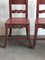 Antique Painted Wooden Dining Chairs, Set of 4, Image 11