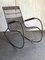 Mid-Century Bentwood and Steel Rocking Chair, 1960s 1