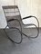 Mid-Century Bentwood and Steel Rocking Chair, 1960s, Image 1