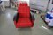 Fauteuils Vintage Rouges et Noirs, 1960s, Set de 2 2