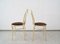 German Golden Side Chairs, 1970s, Set of 2, Image 3