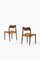 Model 71 Teak Dining Chairs by Niels O. Møller for J.L Møllers, 1950s, Set of 6 10