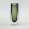 Swedish Sommerso Glass Vase by Nils Landberg for Orrefors, 1960s, Image 1