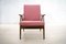 Czech Pink Armchair from TON, 1960s, Image 1