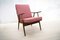 Czech Pink Armchair from TON, 1960s 4