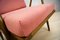 Czech Pink Armchair from TON, 1960s, Image 6