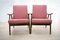 Czech Pink Armchair from TON, 1960s, Image 3