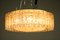 Mid-Century German Brass and Glass Tube Ceiling Lamp from Doria Leuchten 3