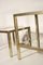 Regency French Brass and Glass Side Tables Set by Pierre Vandel, 1970s, Set of 2 10
