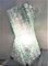 Italienische Tischlampe aus Milchglas & Drahtgeflecht, 1960er 1