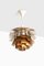 Danish Copper Artichoke Ceiling Lamp by Poul Henningsen, 1957, Image 1