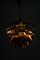 Lámpara de techo Artichoke danesa de cobre de Poul Henningsen, 1957, Imagen 4