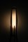 Lámpara de pie danesa de latón y vidrio opalino de Svend Aage Holm Sørensen, años 50, Imagen 2