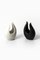 Ceramic Caolina Vases by Gunnar Nylund, 1950s, Set of 2, Image 3