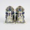 Ceramic Peacock Bookends by Louis Waem for Maitrise de Nimy, 1940s, Set of 2 2