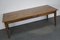 Vintage Industrial French Oak Dining Table, 1970s 10