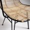 Hand-Crafted Rattan and Steel Dining Chair from Suite Contemporary, 2019 1