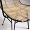 Hand-Crafted Rattan and Steel Dining Chair from Suite Contemporary, 2019, Image 1