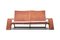 Vintage Modernist Leather Sofa by Marzio Cecchi for Studio Most, 1990s 2