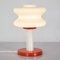 Frosted Glass and Metal Table Lamp from AKA Electric, 1970s 2