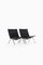Modern Danish Leather and Steel PK-22 Side Chairs by Poul Kjærholm, 1950s, Set of 2, Image 1
