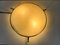 German Brass & Plastic Ceiling Lamp from Erco, 1960s 2