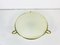 German Brass & Plastic Ceiling Lamp from Erco, 1960s, Image 1